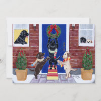 Invitations à la fête de Noël au Labrador