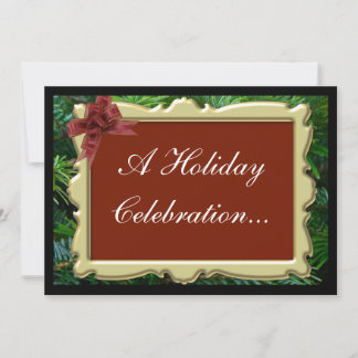 Invitations à la fête de Noël, le grand pin