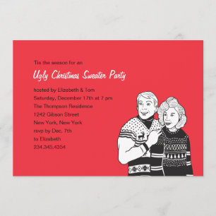 Invitations à la fête des sorciers moches