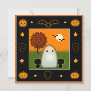 Invitations à la fête d'Halloween