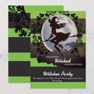 Invitations à la fête d'Halloween