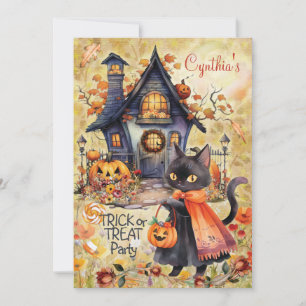 INVITATIONS À LA FÊTE D'HALLOWEEN