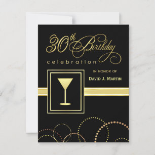 Invitations à la fête du 30e anniversaire