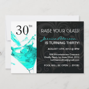 INVITATIONS À LA FÊTE DU 30e ANNIVERSAIRE