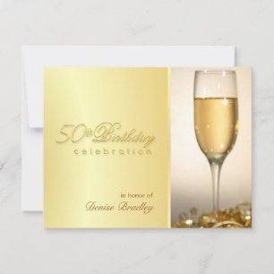 Invitations à la fête du 50e anniversaire d'or
