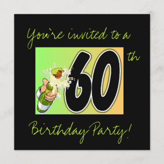 Invitations à la fête du 60e anniversaire
