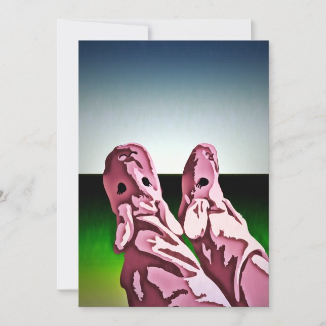 invitations à la fête du parc du pyjama : litholoo (Devant)