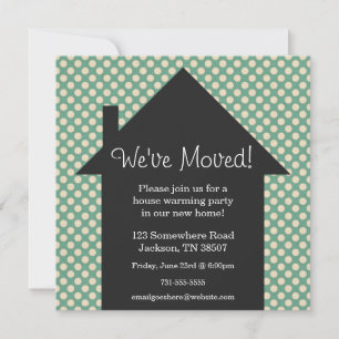 Invitations à la fête du réveil de la maison Dots 