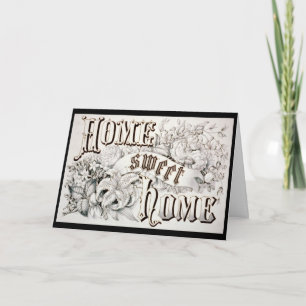 Invitations à la maison douces à la maison