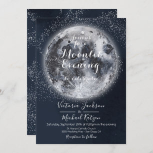 Invitations à la Pleine lune céleste et aux étoile