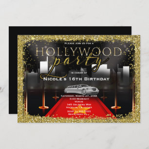 Invitations à la Red Carpet Party de Hollywood & C
