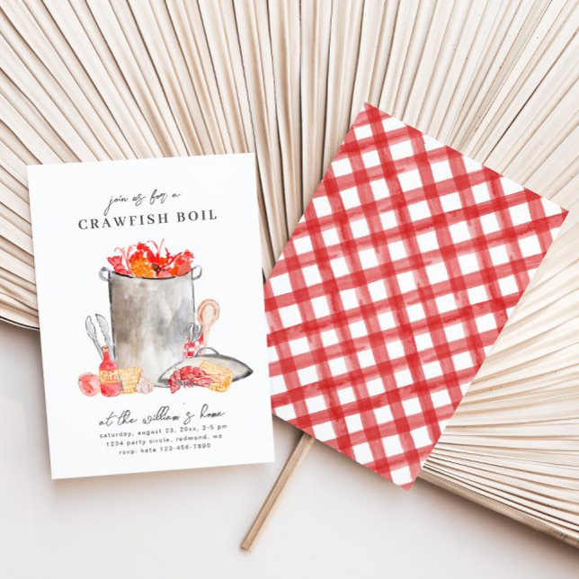 Invitations à l'ébullition de l'écrevisse | Ébulli (Créateur téléchargé)