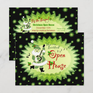 Invitations à l'Open House du Père Noël