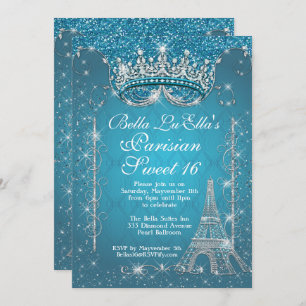 Invitations à Paris Bling