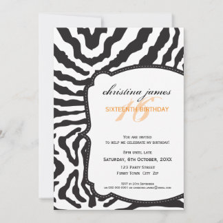 INVITATIONS À UN ÉVÉNEMENT SPÉCIAL :: superbe zèbr