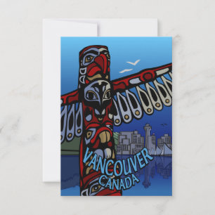 Invitations à Vancouver Personnalisées Vancouver R