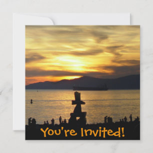 Invitations à Vancouver Personnalisées Vancouver R