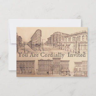 Invitations à Vancouver Personnalisées Vancouver R