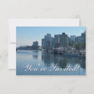 Invitations à Vancouver Personnalisées Vancouver R