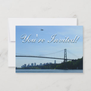Invitations à Vancouver Personnalisées Vancouver R