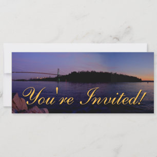 Invitations à Vancouver Personnalisées Vancouver R