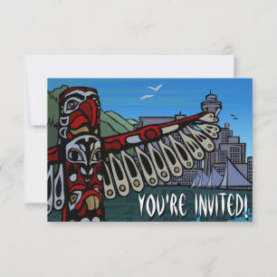 Invitations à Vancouver Personnalisées Vancouver R