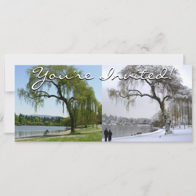 Invitations à Vancouver Personnalisées Vancouver R (Devant)