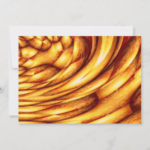 Invitations Abstraites d'or de l'ordinateur