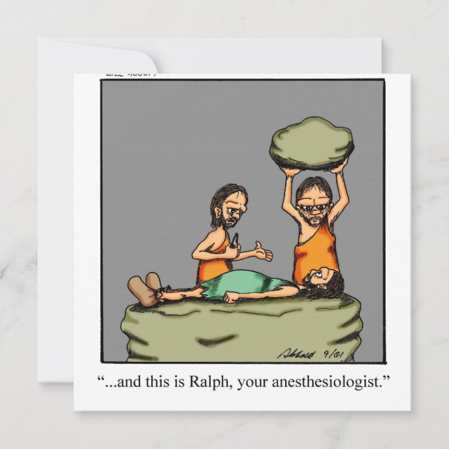 Invitations amusantes de diplôme Médicale (Devant)