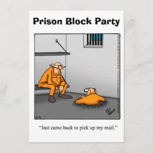 Invitations amusantes de la partie de bloc de pris