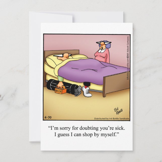 Invitations amusantes de la partie de retraite "Sp (Devant)