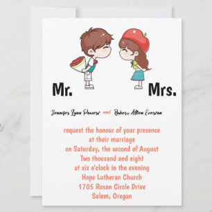 Invitations amusantes de la partie d'engagement