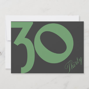 Invitations Anniversaires (30 Ans)