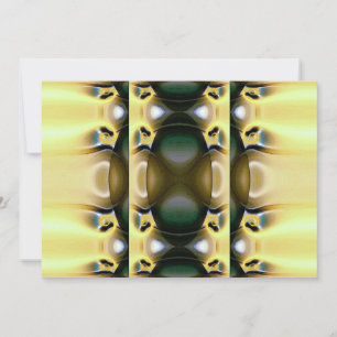 Invitations artistiques Abstraites orientales