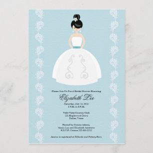 Invitations assez asiatiques de Fête de la mariée