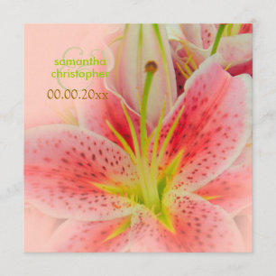 Invitations au citron vert/mariage