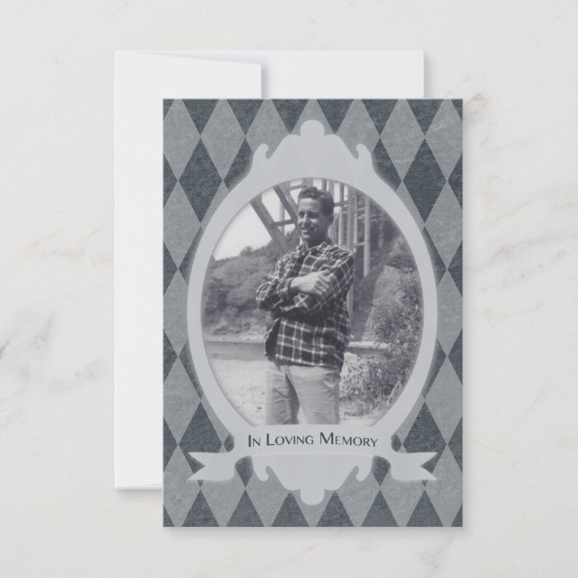 invitations au service commémoratif (Devant)