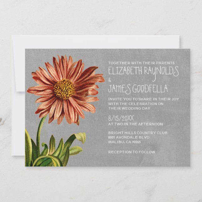Invitations aux mariages d'amateurs (Devant)