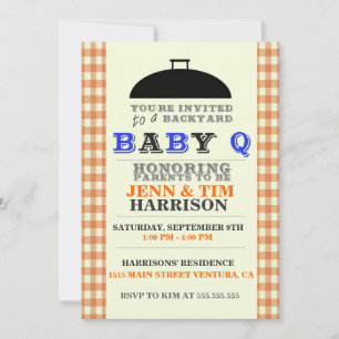 Invitations BaBy Q Baby Shower