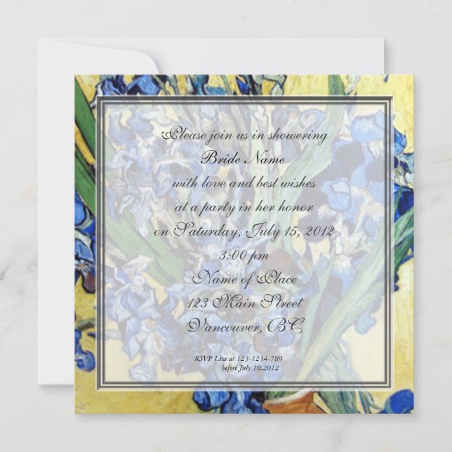 Invitations baby shower. (Devant)