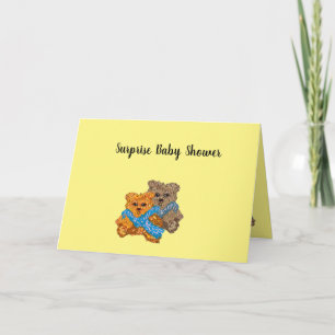 Invitations : Baby shower