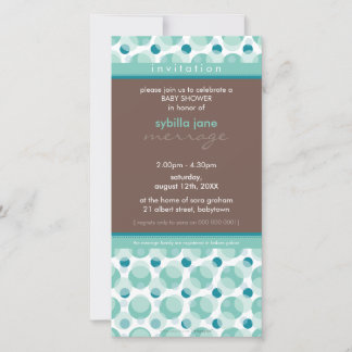 INVITATIONS baby showers :: Bonjour bébé 1