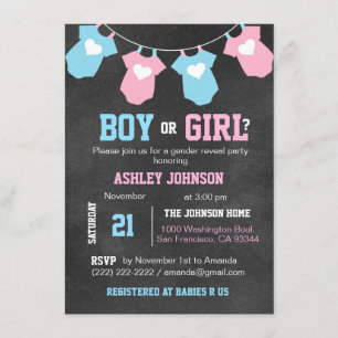 Invitations Baby showers du groupe de discussion G