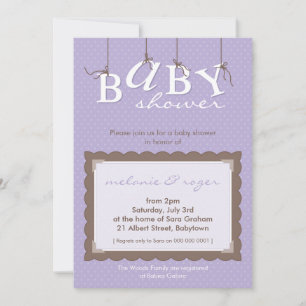 INVITATIONS BABY SHOWERS :: lettres de naissance 9