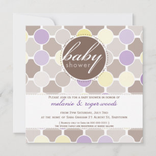 INVITATIONS baby showers :: taches de fizzy 8SQ