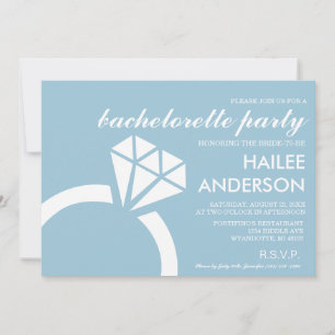 Invitations Bachelorette   MARIAGE