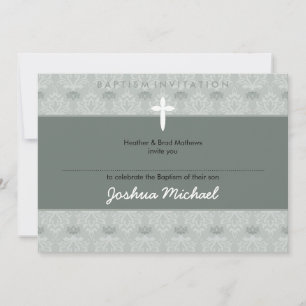 INVITATIONS BAPTISME STYLISH :: jolie 7aL