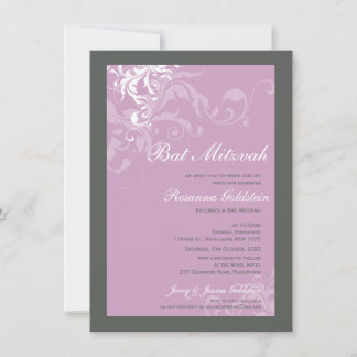 INVITATIONS bat mitzvah :: bella 1P