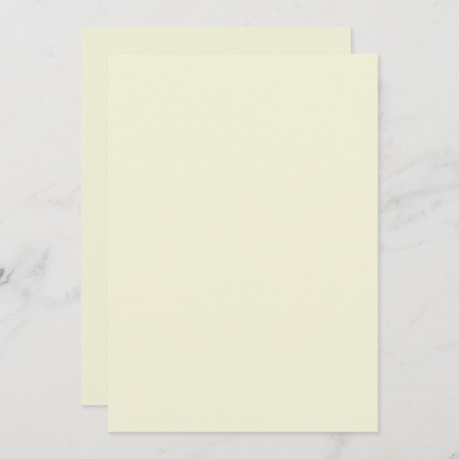 Invitations Beige Solid Color Flat Invitations (Devant / Derrière)