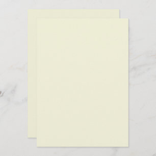 Invitations Beige Solid Color Flat Invitations